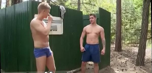  Outdoor naked men video gay Anal Sex At The Public Park!